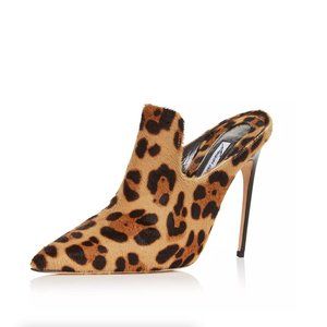 New In Box Brian Atwood Liason Leopard High Heel Miles Stilettos Shoes